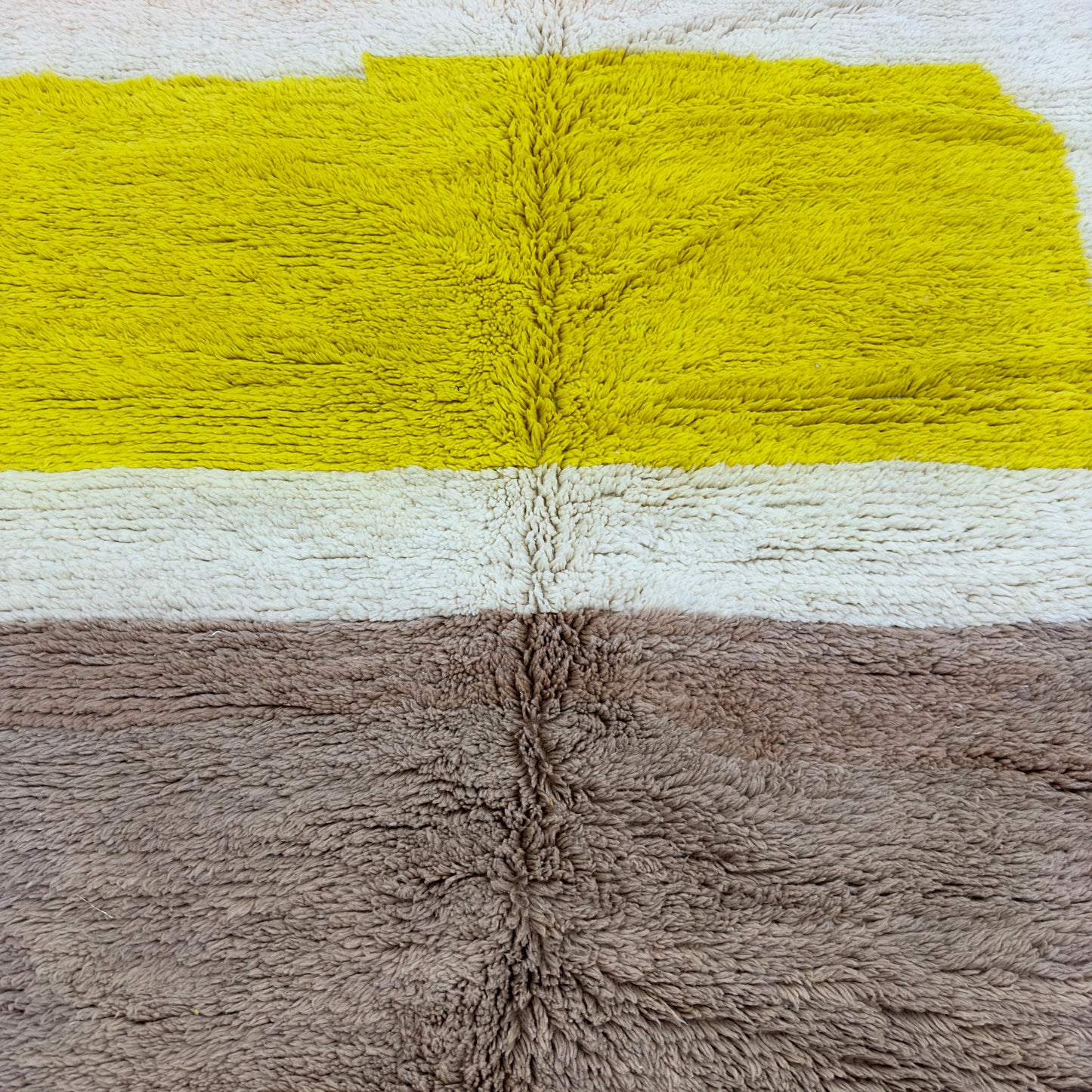 Modern Sunset Beni Ourain Rug – 2x3m | Moroccan Rug 100% Wool 100% Natural Dyes