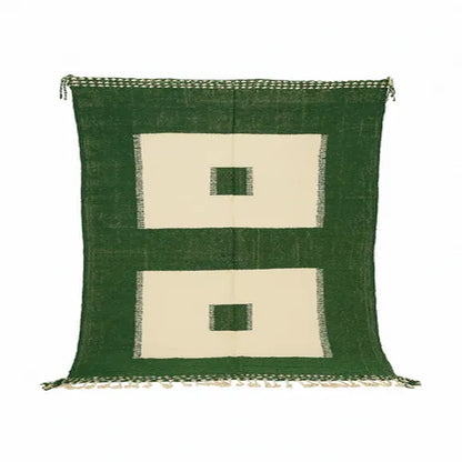 Peace of Ivory, 2x3m Handwoven Beni Ourain Kilim Rug, 100% Natural Wool & Dyes